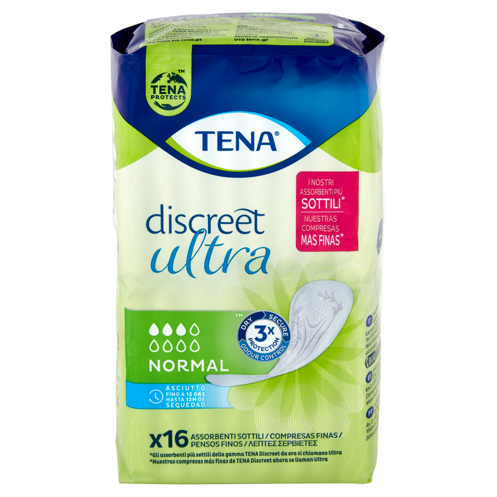Tena Discreet Normal 16 - assorbenti Ultra, , large