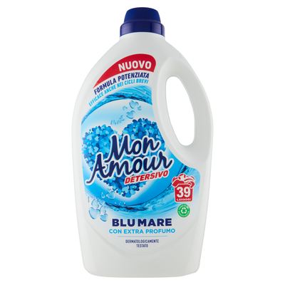 Mon Amour Blue Mare Detersivo Lavatrice 39 Lavaggi