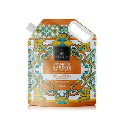 Lady Venezia Sorrento Sapone Mani Ricarica 1 Litro