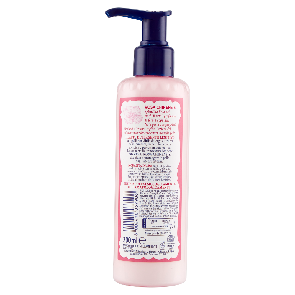 Acqua alle Rose Latte Detergente Lenitivo 200 ml, , large