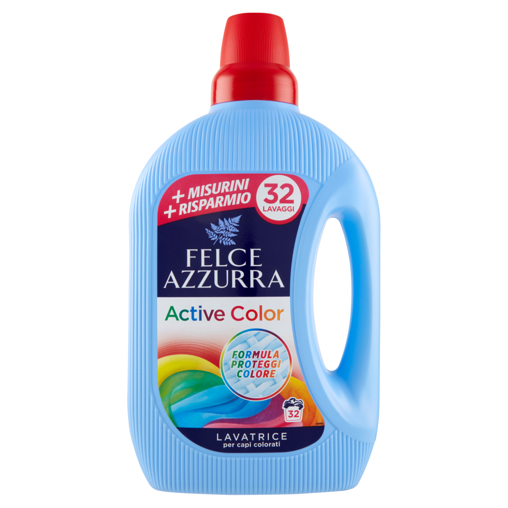 Felce Azzurra Active Color Detersivo Lavatrice 32 Lavaggi, , large