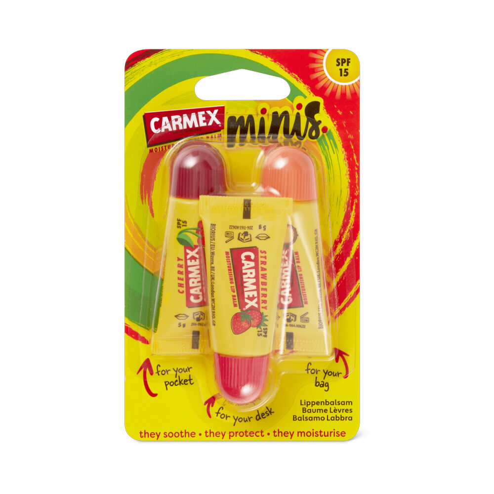 Carmex Balsamo Labbra Mini SPF15 5g (3 pezzi)	, , large
