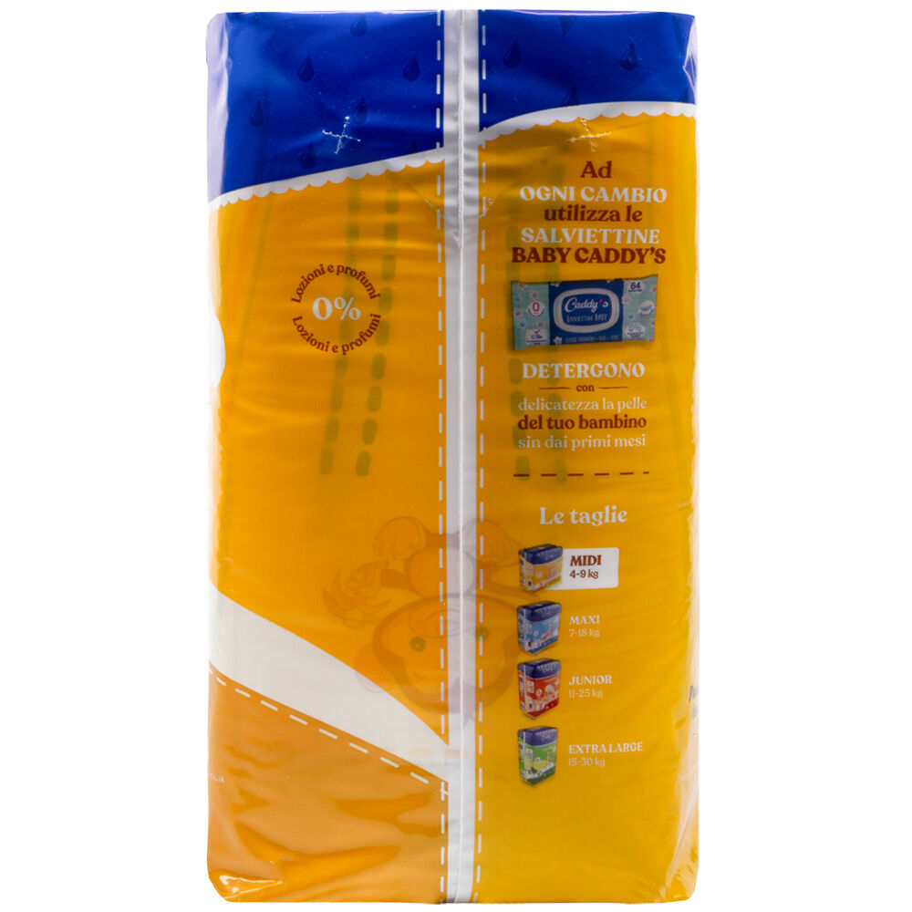 Caddy's Pannolini Midi ( 4-9 Kg) 23 Pezzi, , large