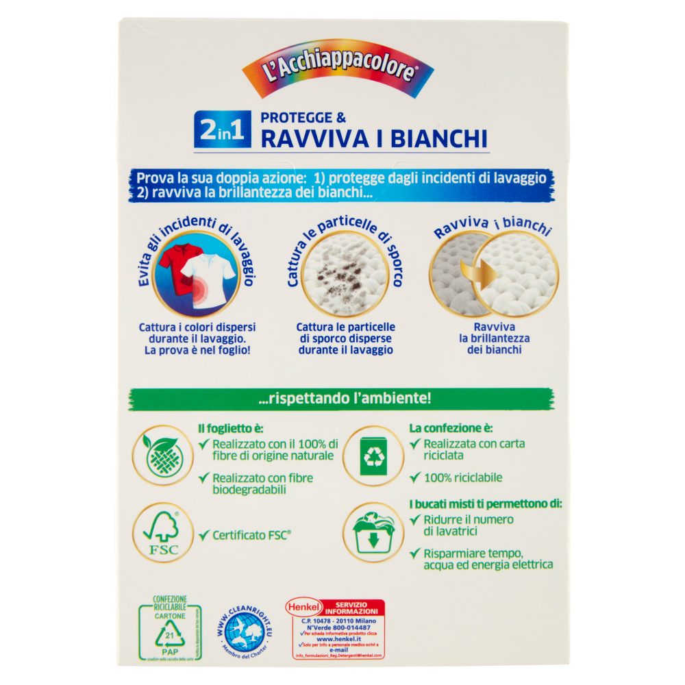 Grey 2in1 Protegge e Ravviva i Bianchi 16 Fogli, , large