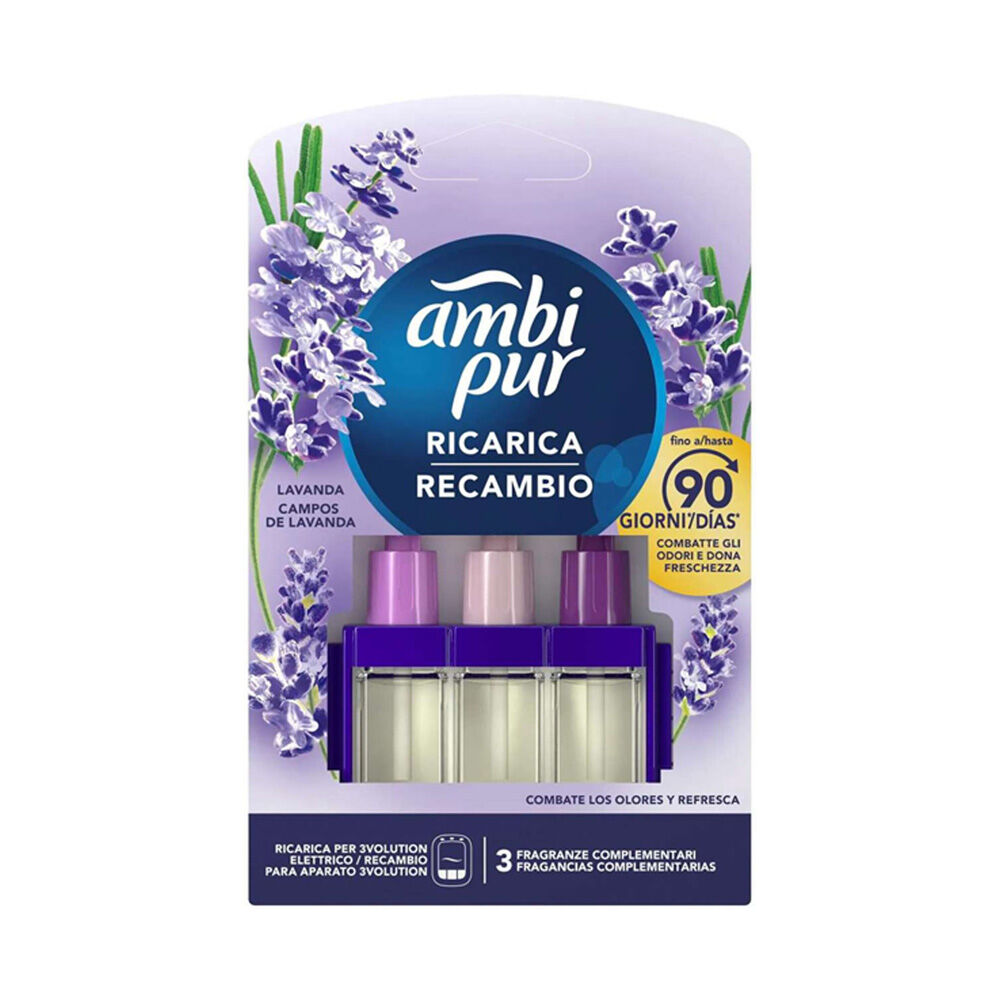 Ambi Pur 3Volution Ricarica Lavanda 20 ml	, , large