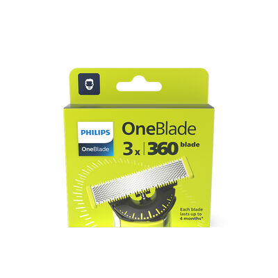 Philips One Blade Lame di Ricambio 3 Pezzi