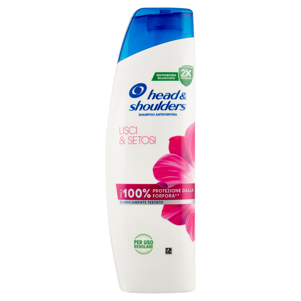 Head & Shoulders Shampoo Antiforfora Lisci e Setosi 250 ml, , large