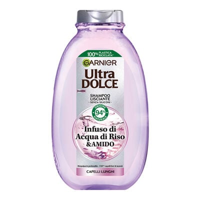 Garnier Ultra Dolce Shampoo Infuso Di Acqua Di Riso E Amido 250ml