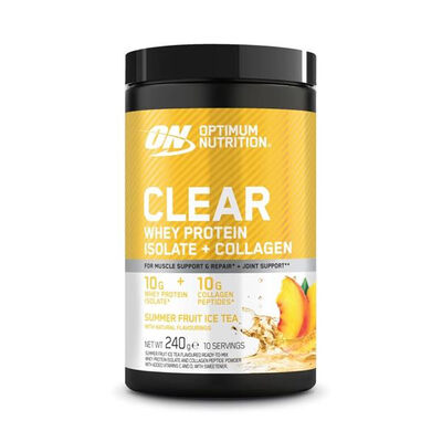 Optimum Nutrition Whey Collagen Summer Fruit Tea 240 g