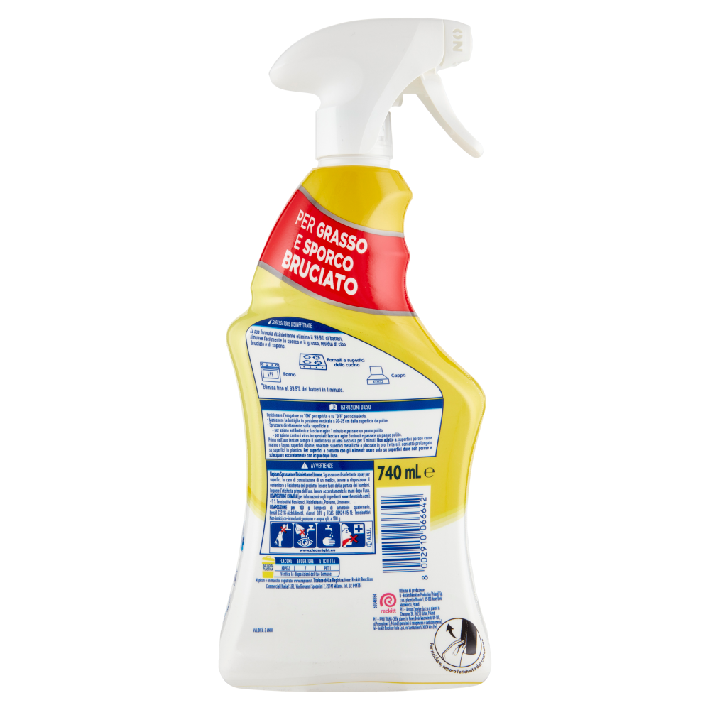 Napisan Sgrassatore Disinfettante 740 ml, , large