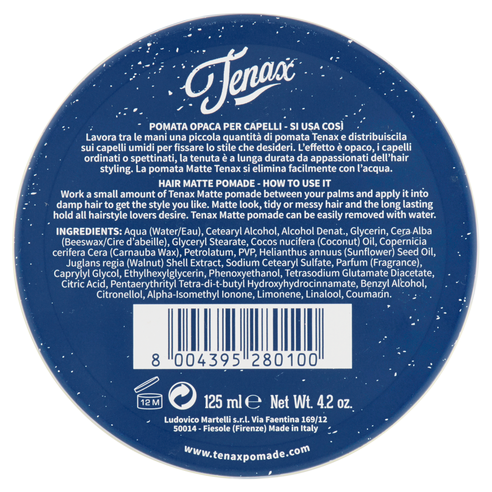 Tenax Matte Pomade 125 ml, , large