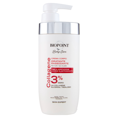 Biopoint Body Care Collagene Crema Corpo Idratante Rassodante 500 ml