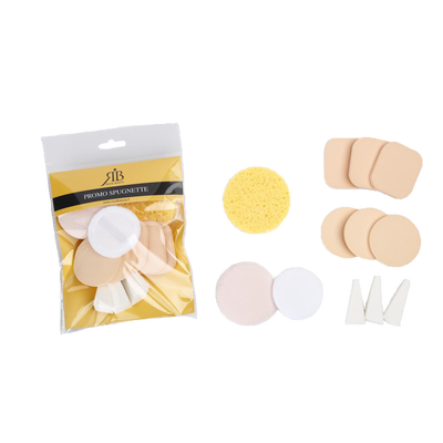 Royal Beauty Set Spugnette Trucco Viso