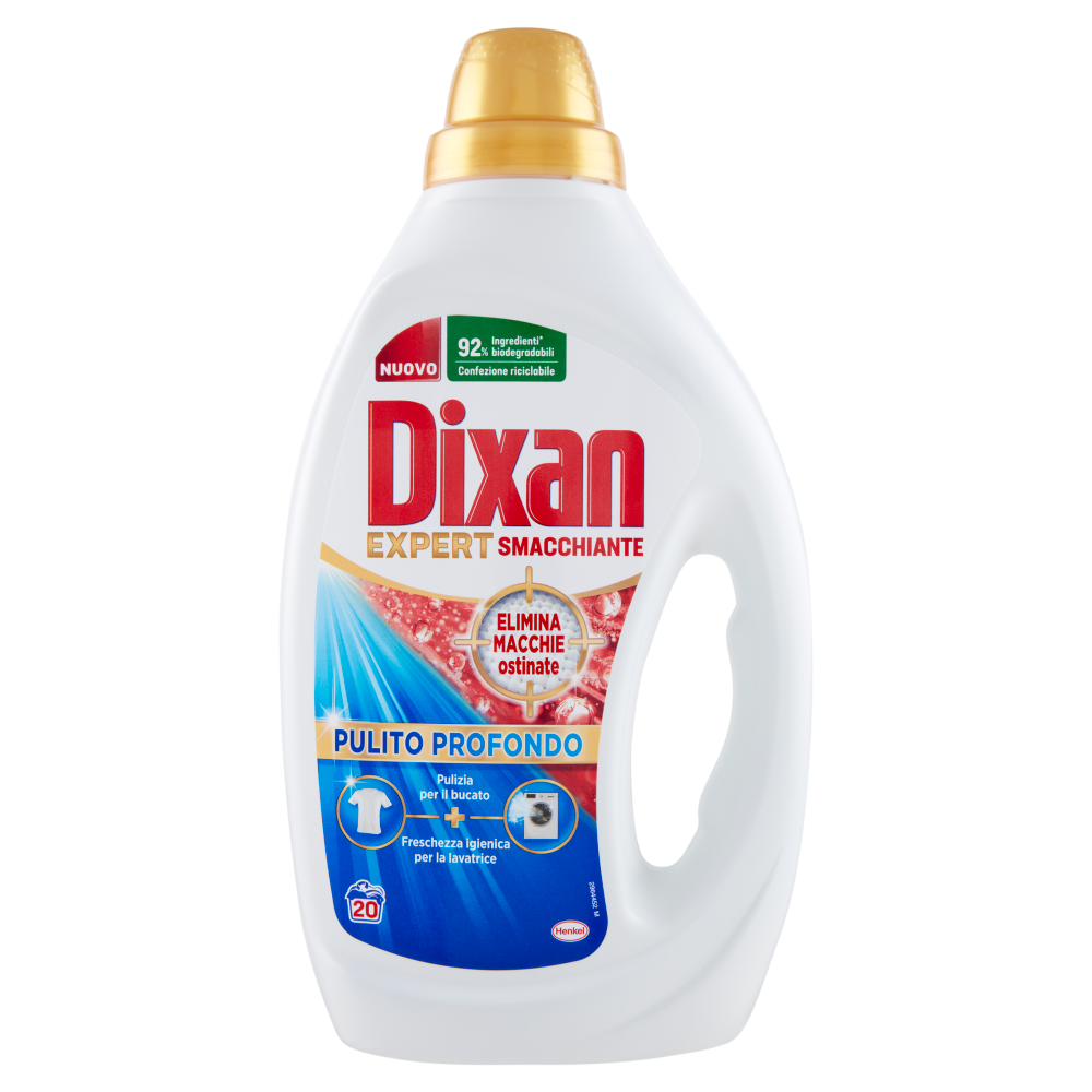 Dixan Liquido Expert Smacchiante 20 Lavaggi 900ml, , large
