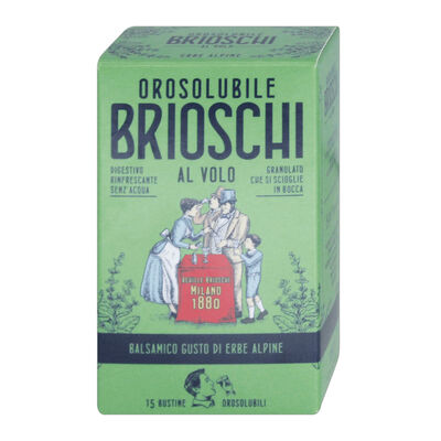 Brioschi Orosolubile Erbe Alpine 15 bustine	