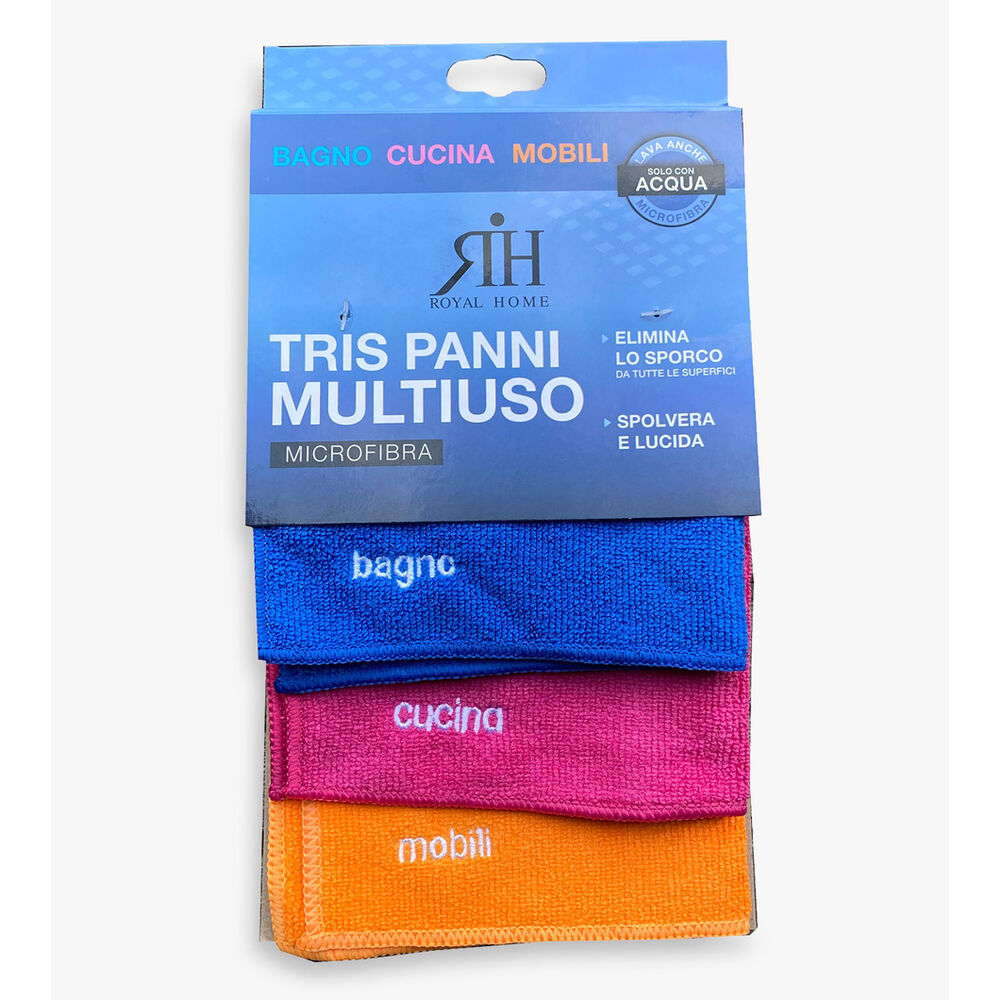 Puli Panno Microfibra Tris Multiuso, , large