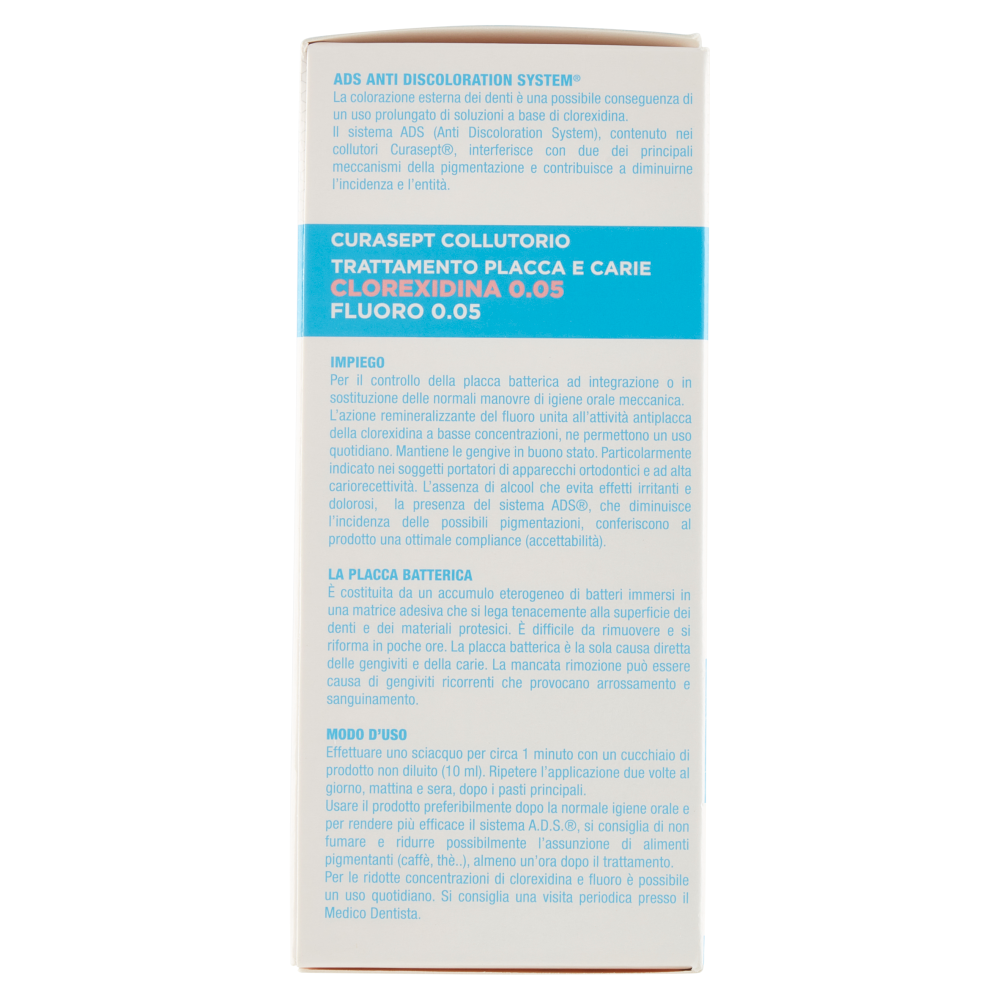 Curasept Collutorio Trattamento Placca e Carie Clorexidina 0.005 200 ml, , large