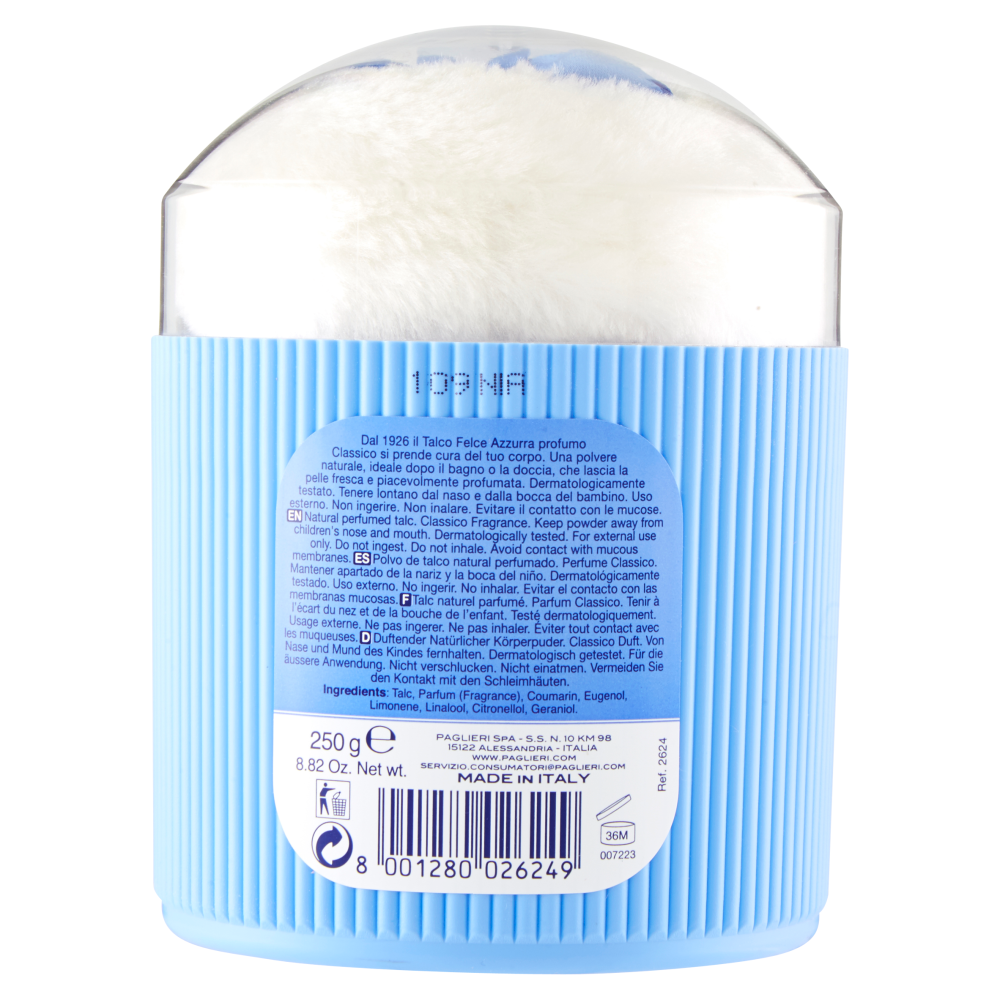 Felce Azzurra Talco in Polvere 250g + Piumino, , large