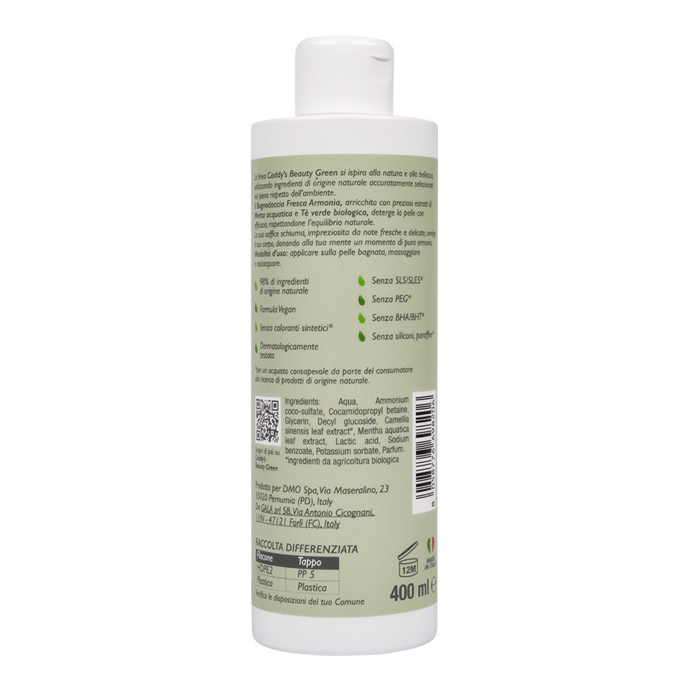 Caddy's Beauty Green Bagnodoccia Fresca Armonia 400ml, , large