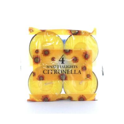 Corfu Maxi Tealights 4 Pezzi