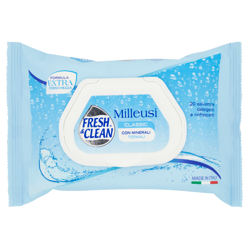 Fresh & Clean Milleusi Salviette 20 Pezzi, , large