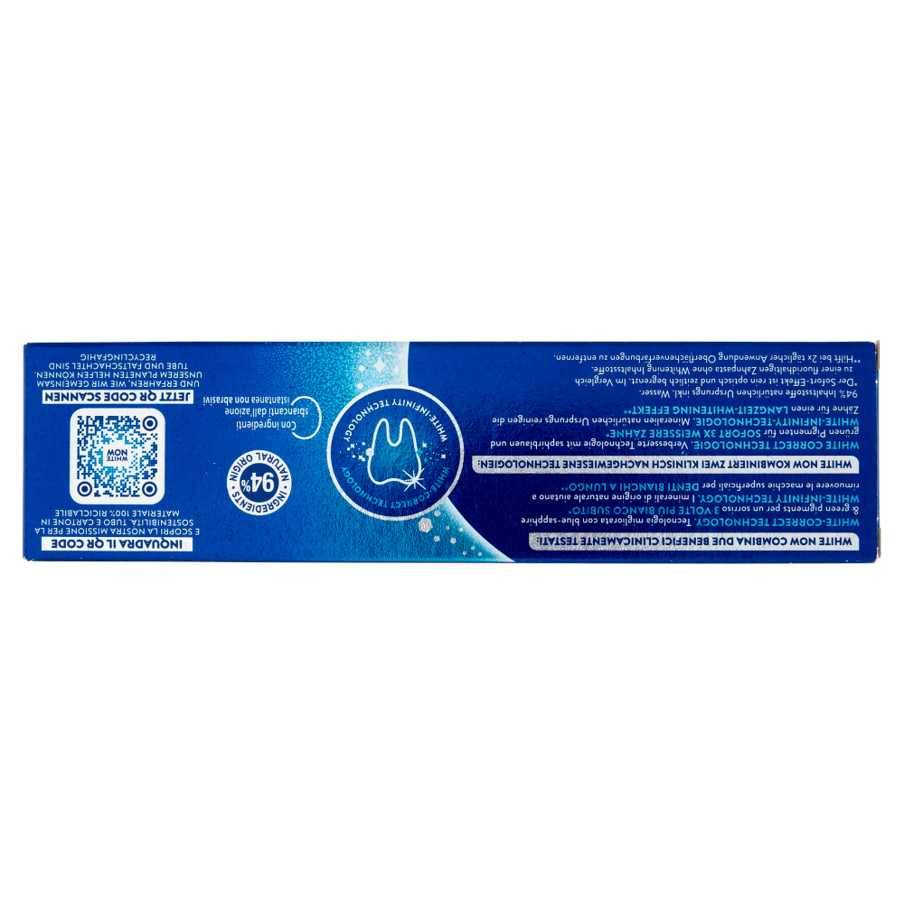 Mentadent White Now Dentifricio Original 75ml, , large