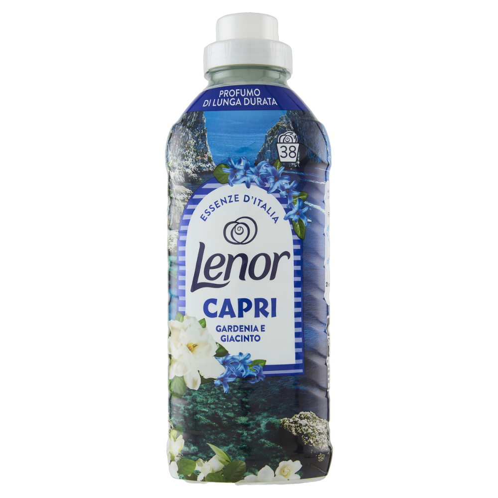 Lenor Essenze d'Italia Capri Ammorbidente Gardenia e Giacinto 38 Lavaggi, , large