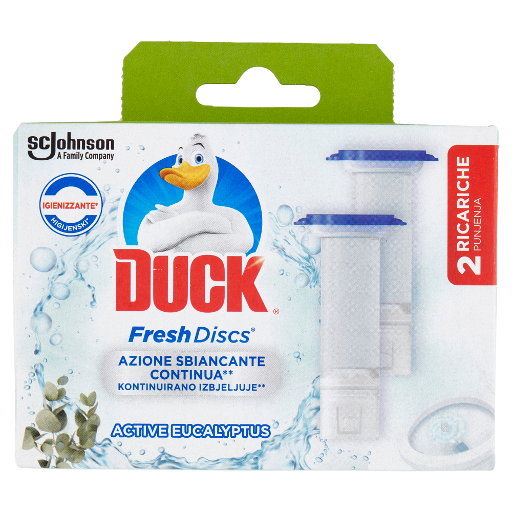 Duck Fresh Discs Doppia Ricarica Assortita 2 Ricariche, , large