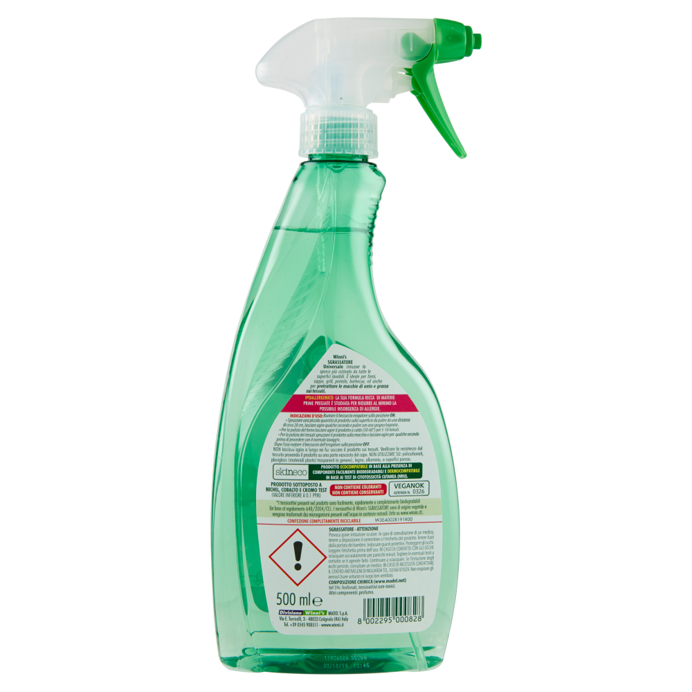 Winni's Sgrassatore Universale 500 ml, , large