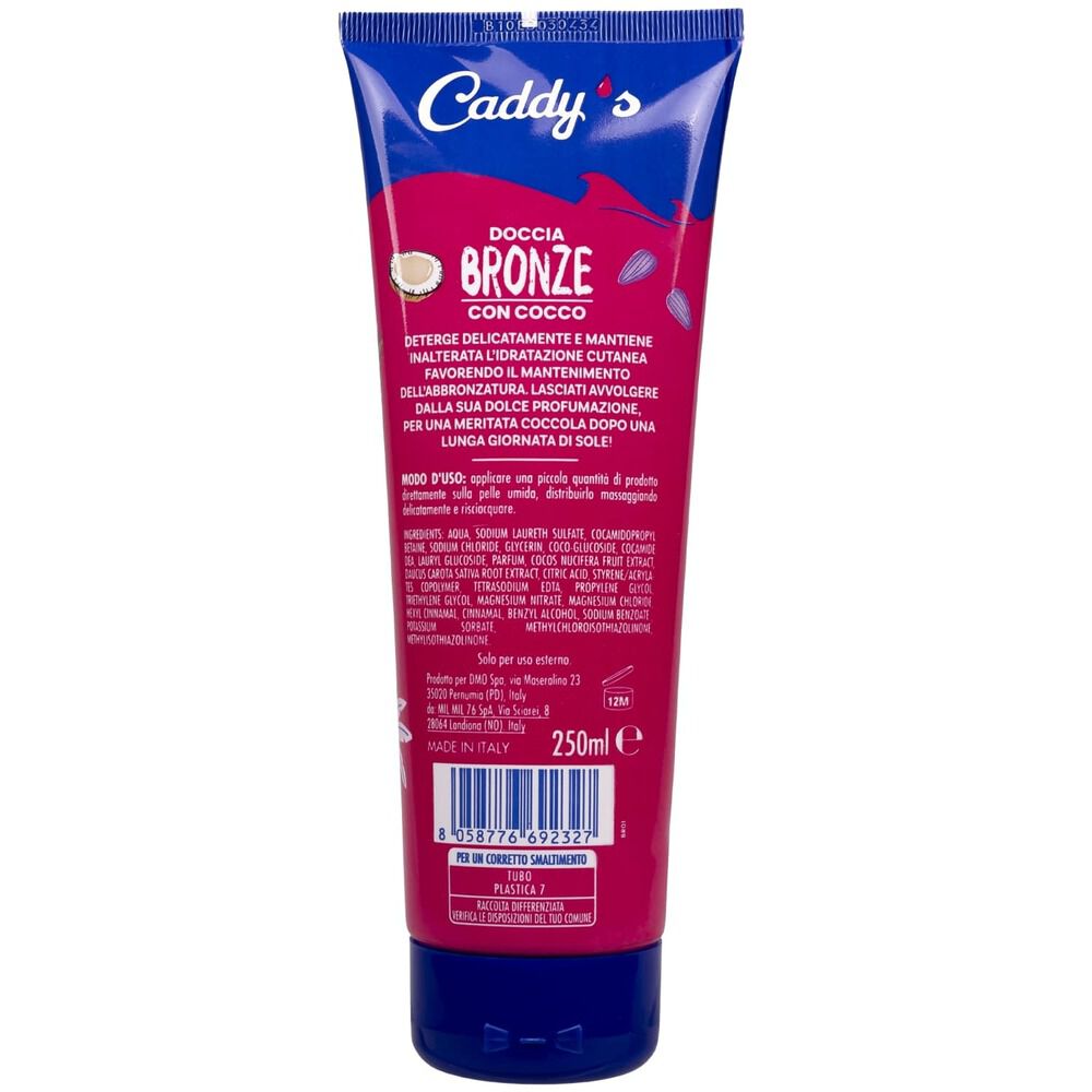 Caddy's Doccia Bronze Cocco Idratante 250 ml, , large