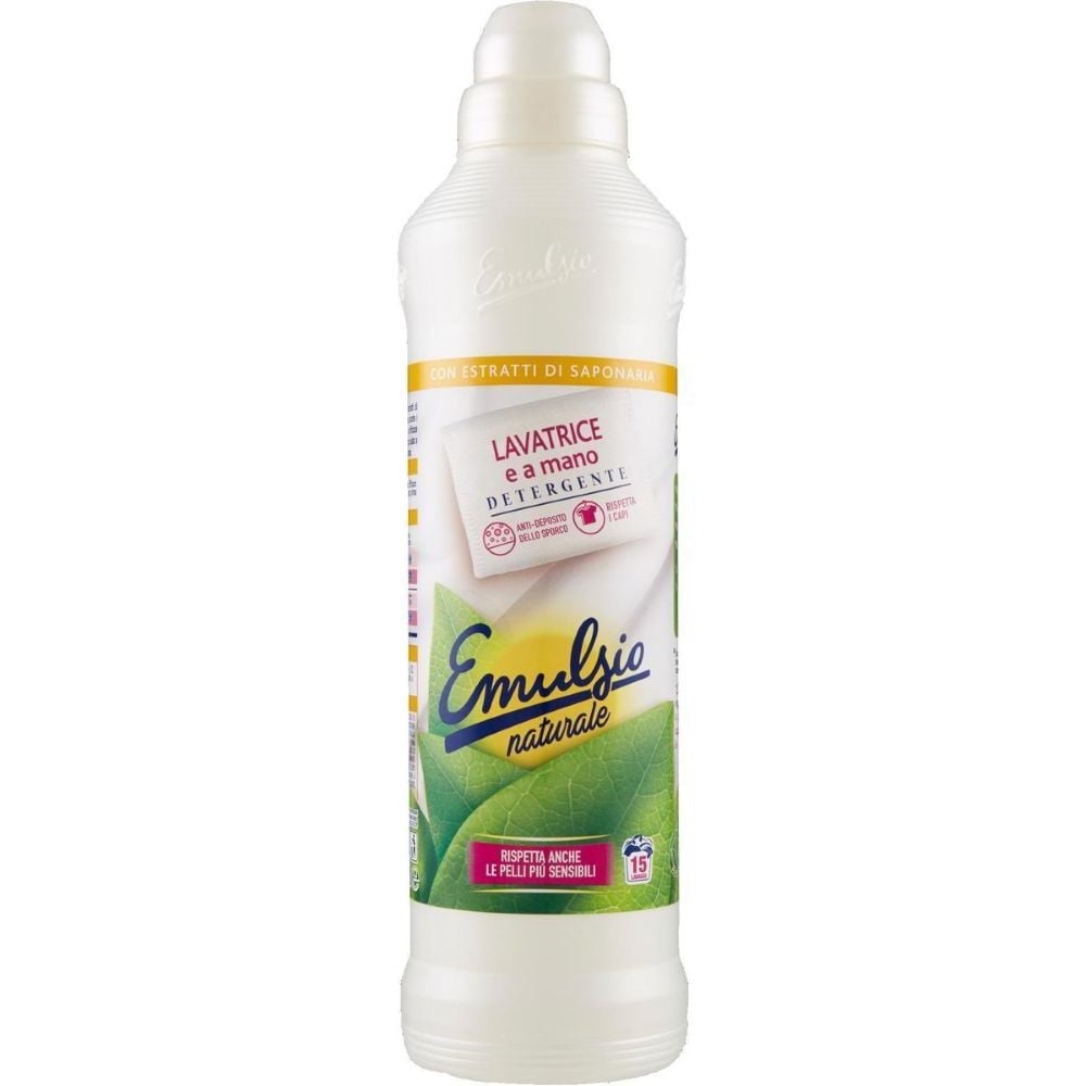 Emulsio Detersivo Lavatrice Naturale Liquido 750 ml, , large
