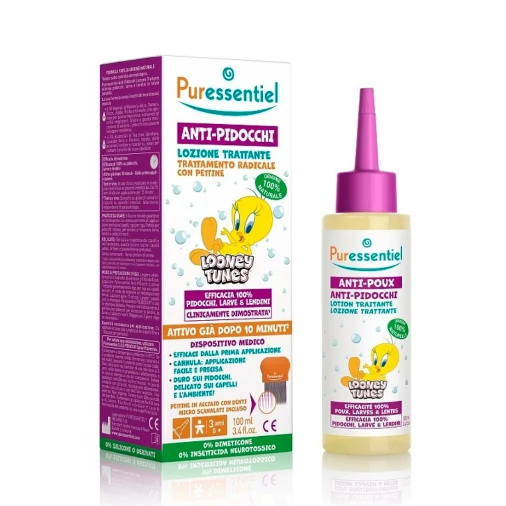 Puressentiel Lozione Antipidocchi Naturale 100 ml, , large
