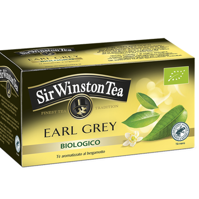 Sir Winston T&egrave; Nero Earl Grey Bio 20 Bustine