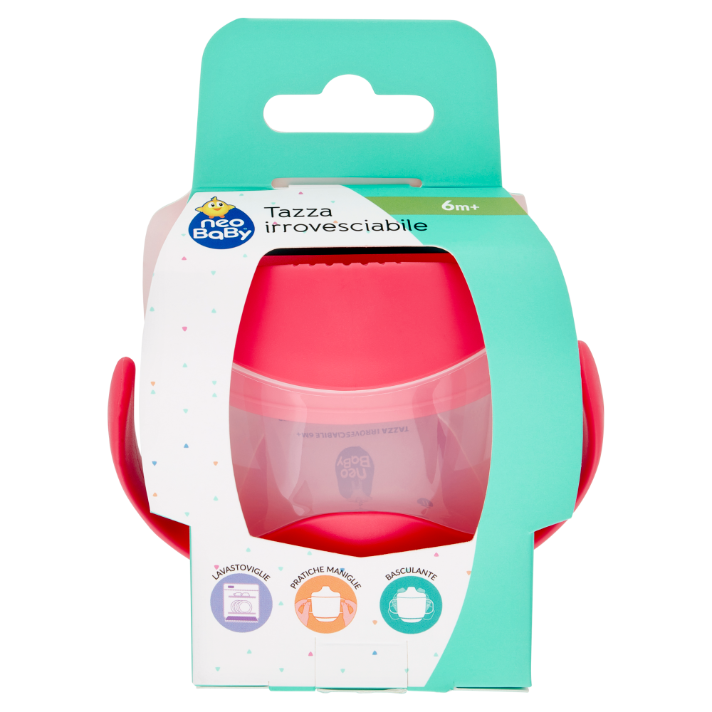 Neo Baby Tazza irrovesciabile Rosa 6m+, , large