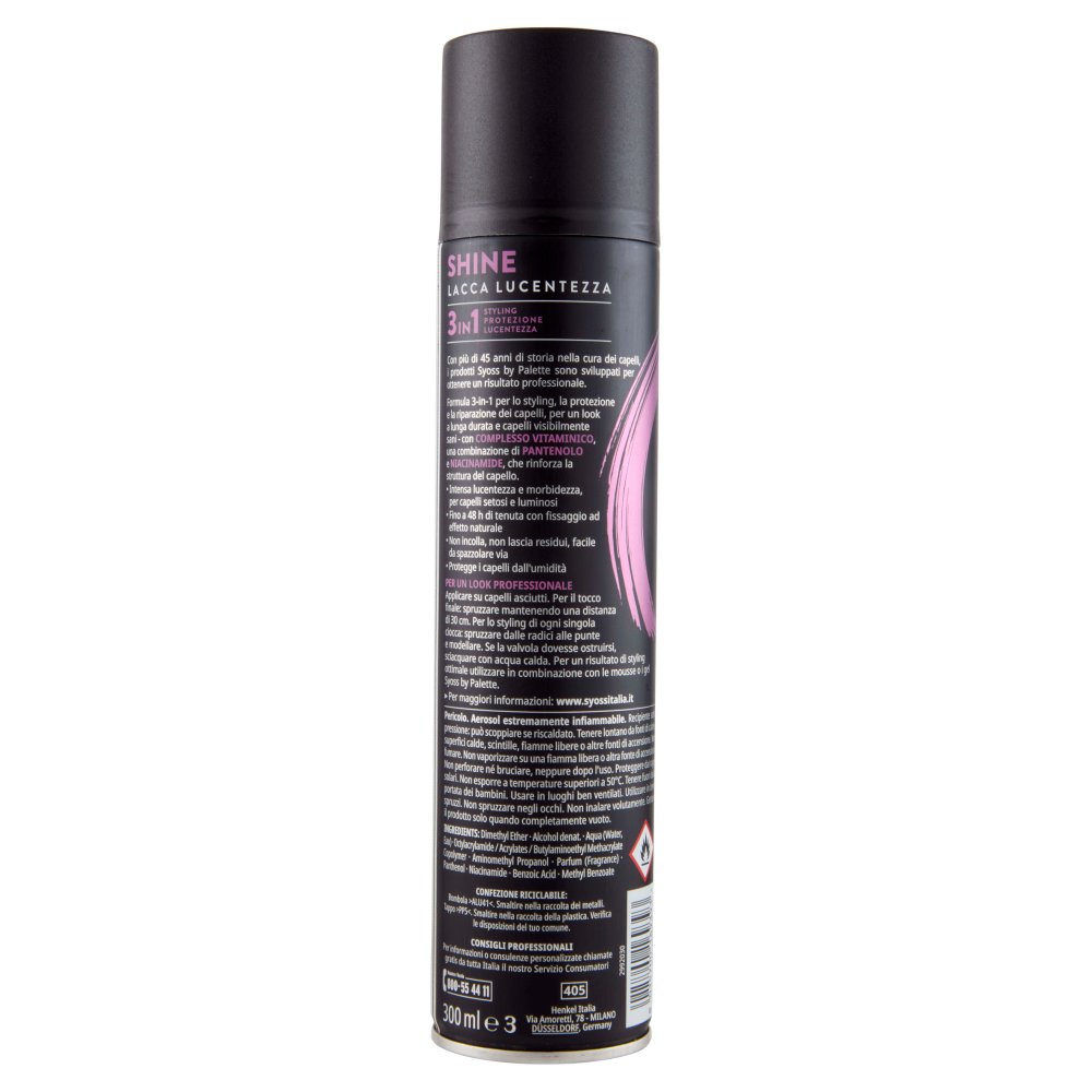 Syoss Shine Lacca Lucentezza 300 ml, , large