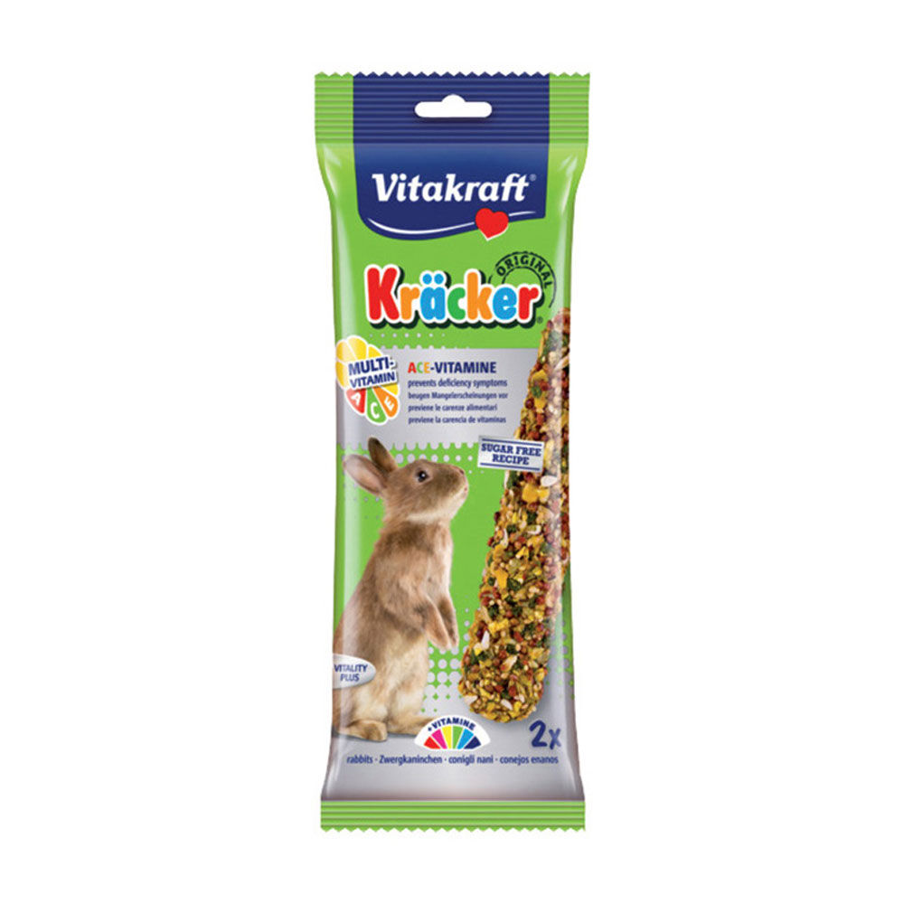 Vitakraft Kraker 2 Snack Conigli, , large