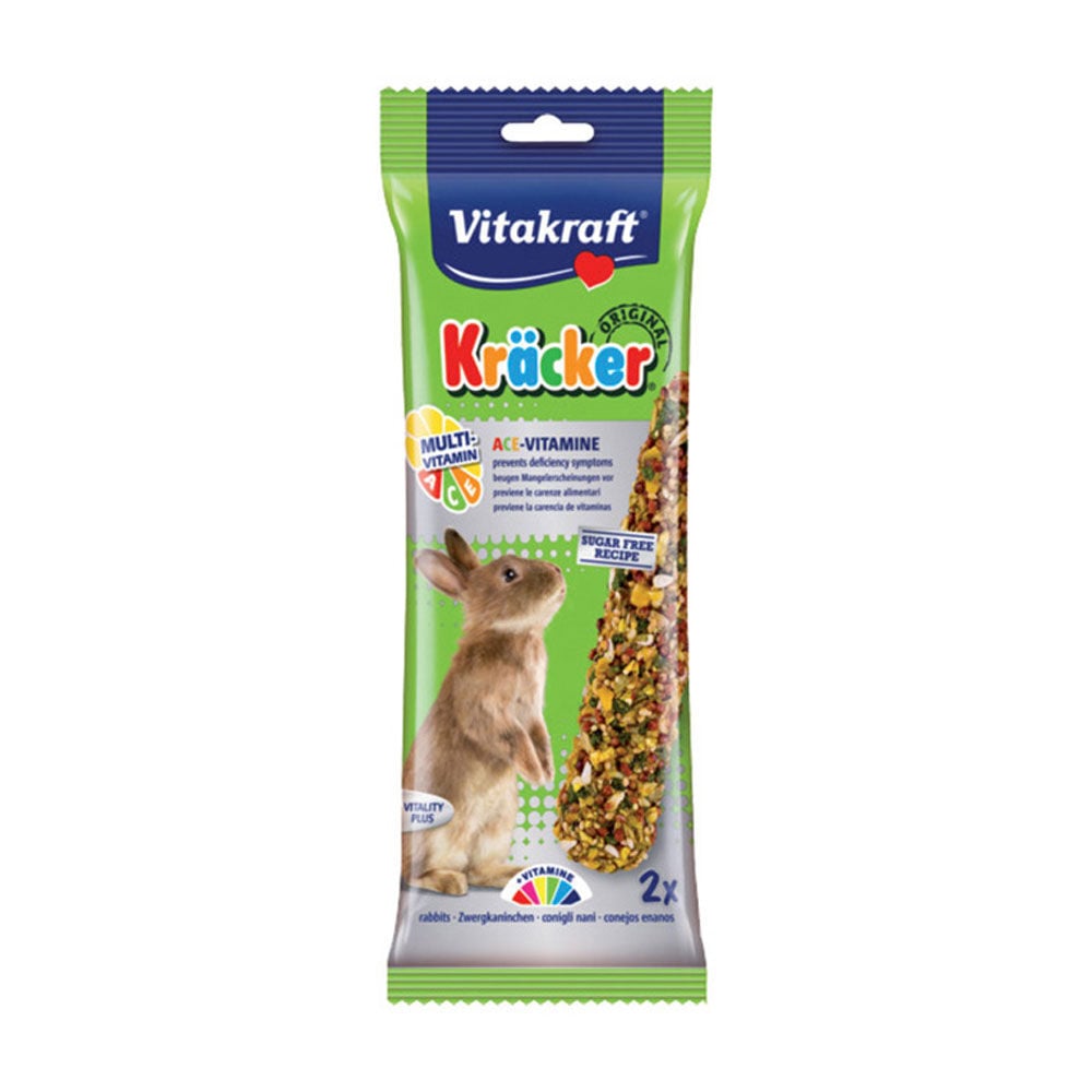Vitakraft Kraker 2 Snack Conigli, , large