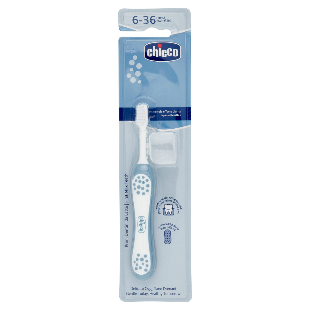 Chicco Spazzolino Primi Denti 6-36 Mesi Fragola, , large