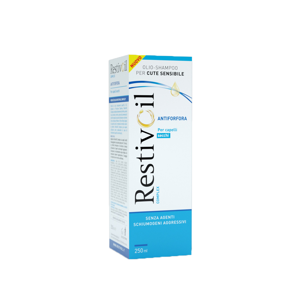 RestivOil Antiforfora Olio-Shampoo Per Cute Sensibile 250 ml, , large
