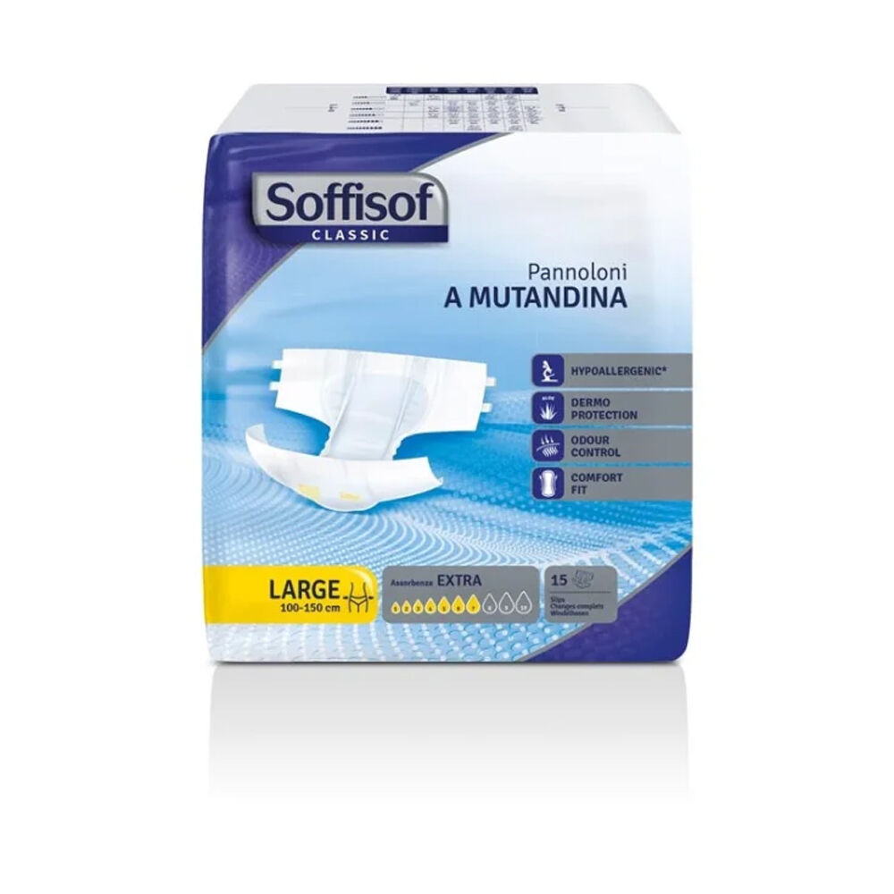 Soffisof Pannolone Mutandina Classic Extra TG L	, , large