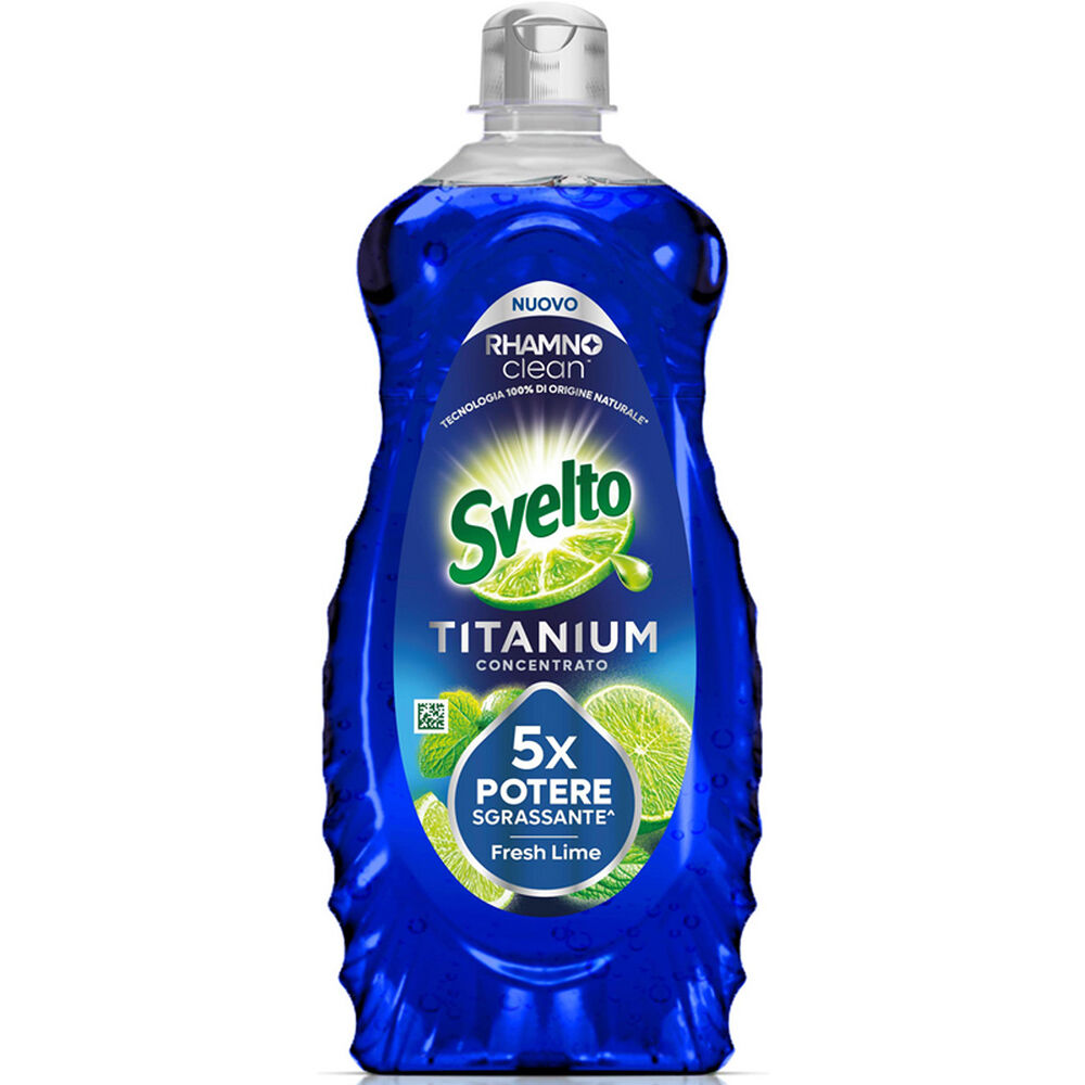 Svelto Titanium Detersivo Piatti Concentrato Fresh Lime 650 ml, , large