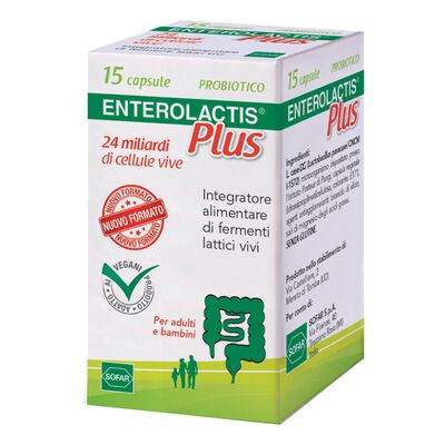 Enterolactis Plus 15 Capsule