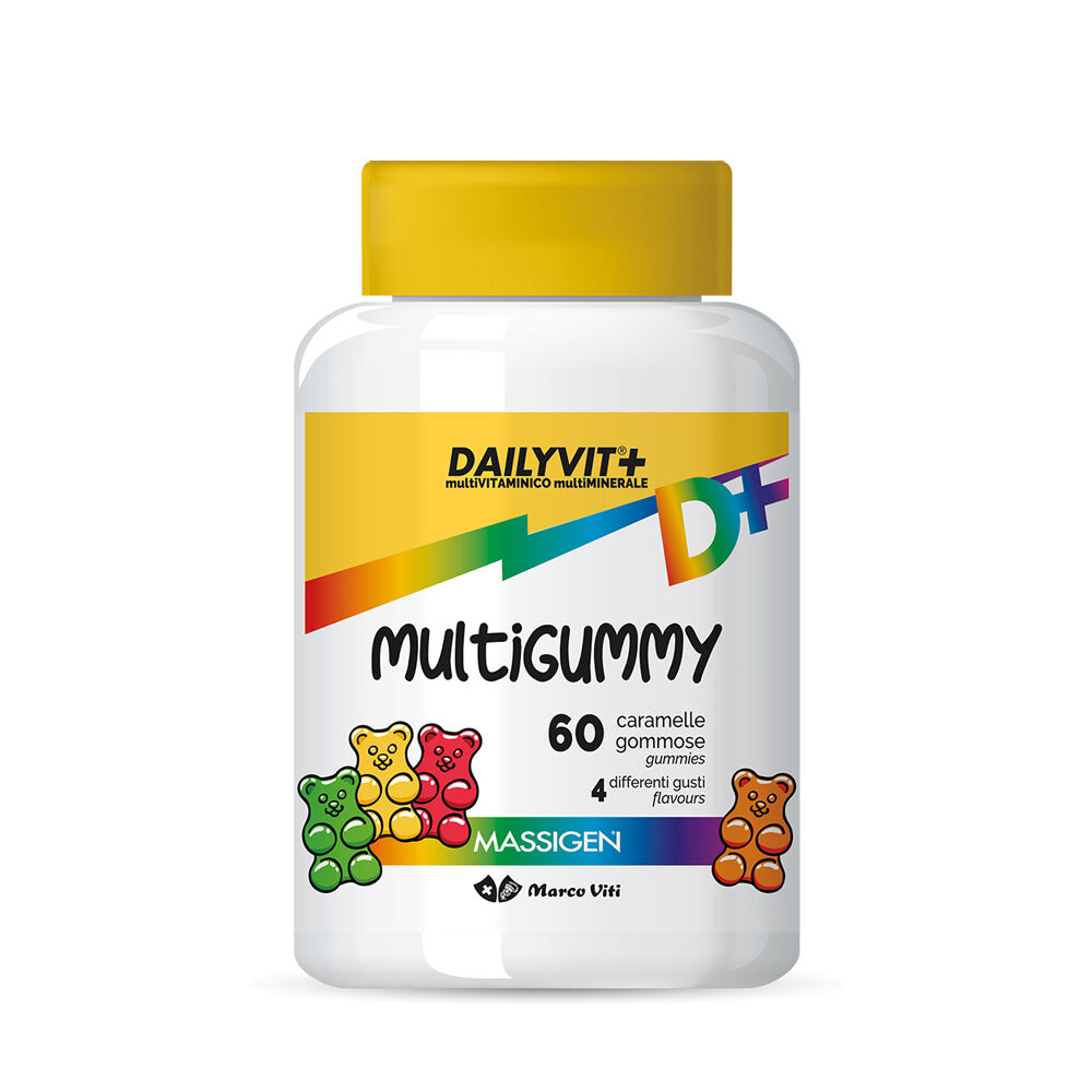Dailyvit+ Multigummy Integratore Multivitaminico per Bambini 60 Caramelle, , large
