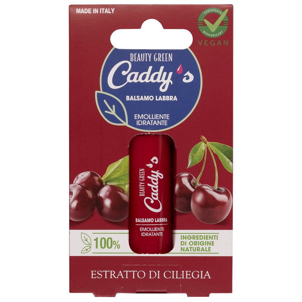 Caddy's Balsamo Labbra Emolliente Idratante Ciliegia 5,5ml , , large
