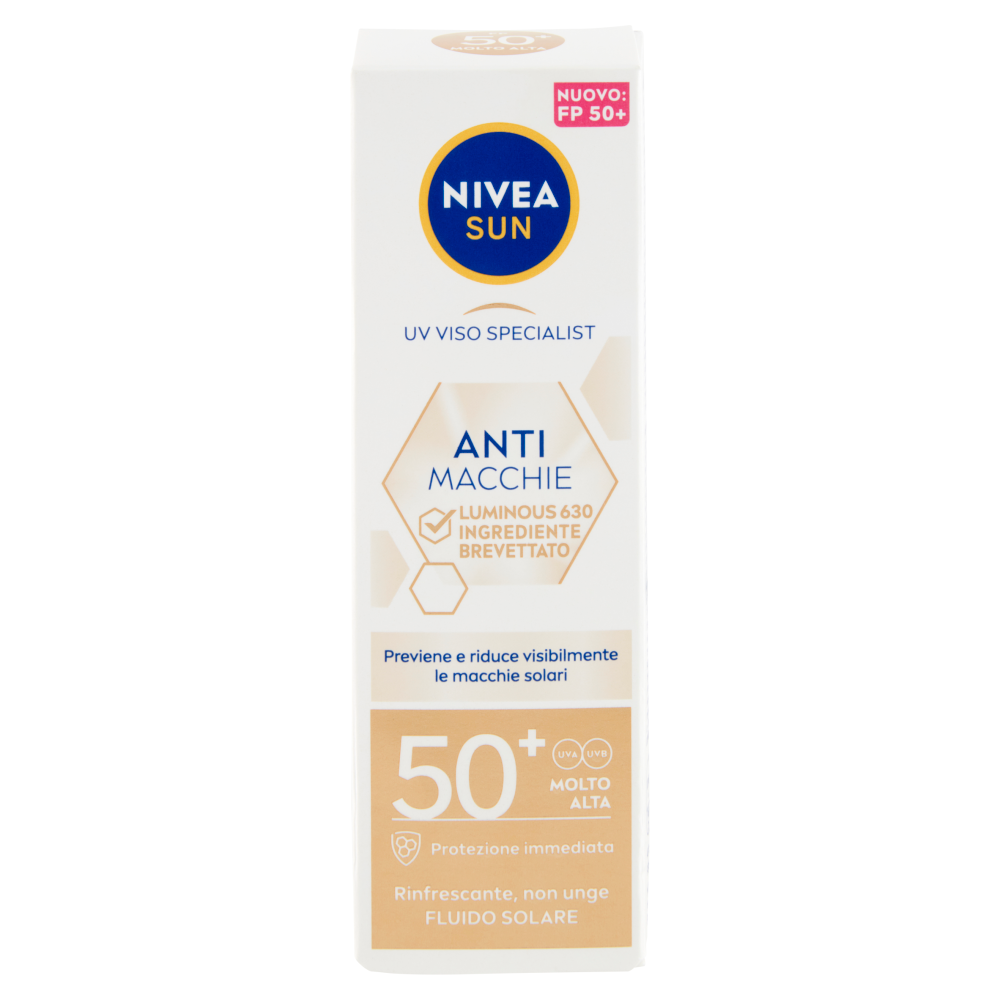 Nivea Sun Anti Macchie Lumionous630 Fluido Solare Spf 50 40 ml, , large