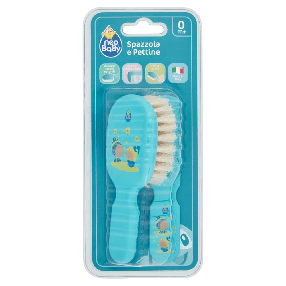 Neo Baby Spazzola e Pettine, , large