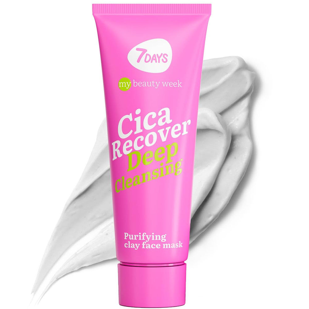 7Days Maschera Viso Purificante Argilla Cica Recover 80 ml, , large
