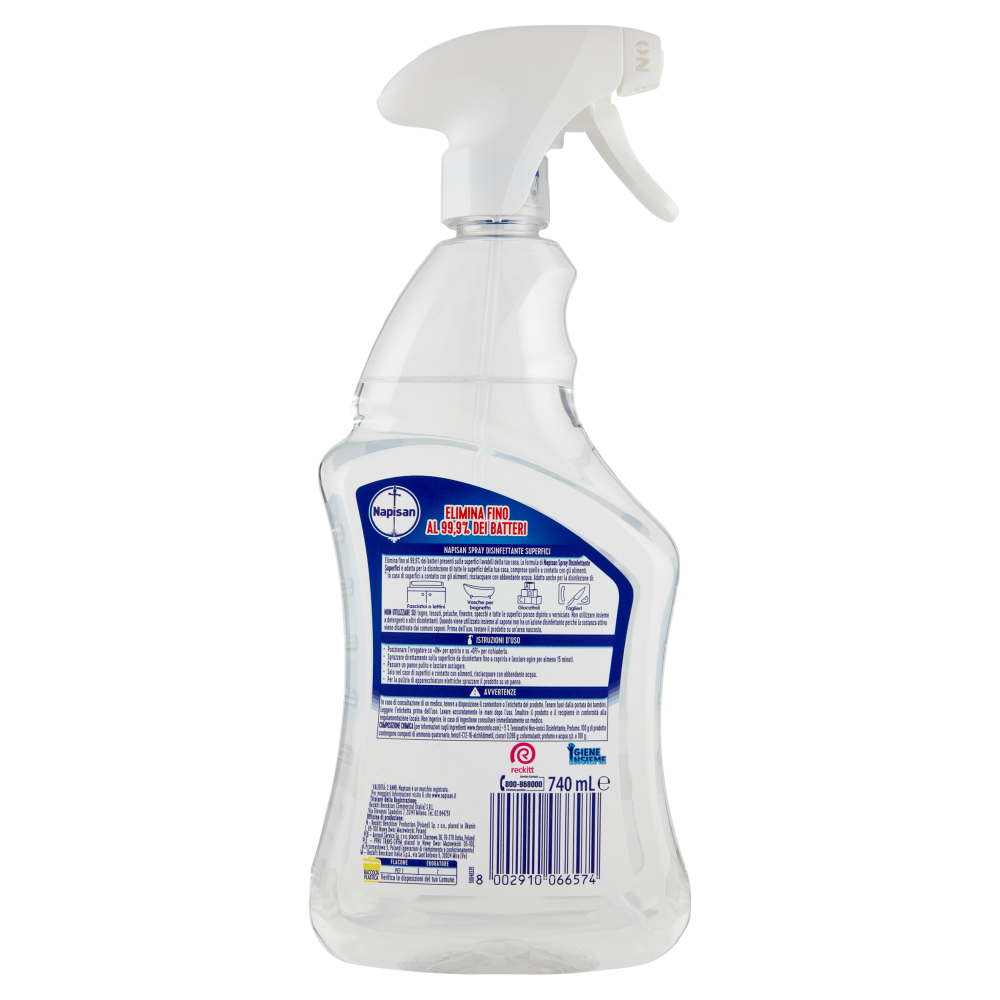 Napisan Spray Disinfettante Superfici Classico 740ml, , large