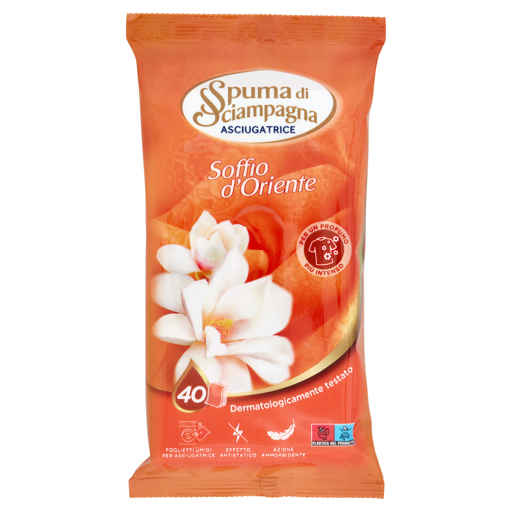 Spuma di Sciampagna Asciugatrice Soffio d'Oriente 40 x 4 g, , large