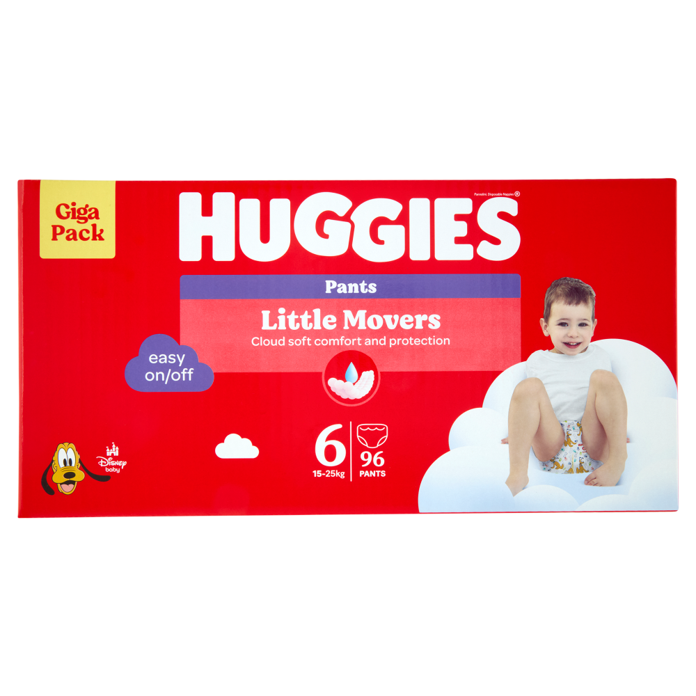 Huggies Pannolini Mutandina Ultra Comfort Taglia 6 96 Pezzi, , large